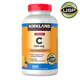 Kirkland Signature Chewable Vitamin C 500 mg (500 viên)